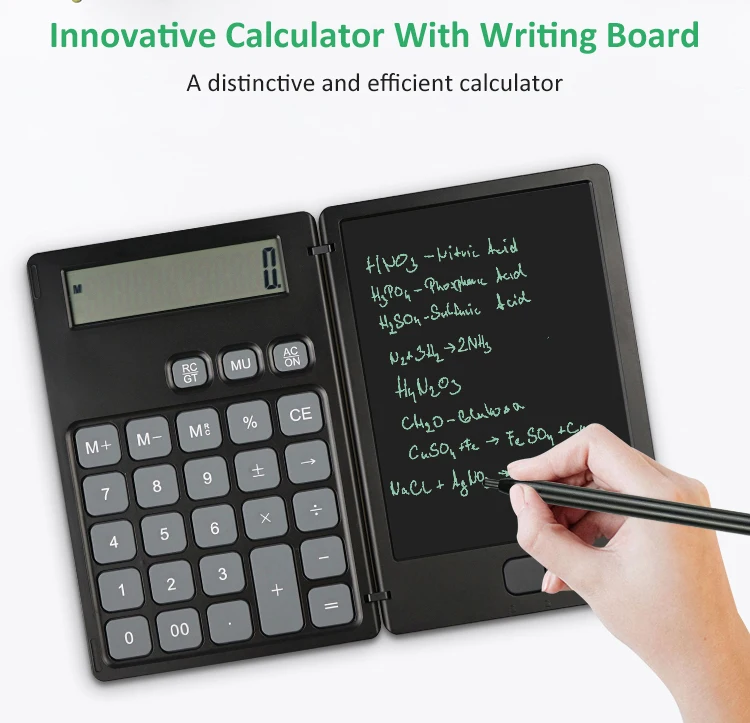 

Smart tablet calculator notepad notebook innovative writing board office portable stylish creative multifunctional