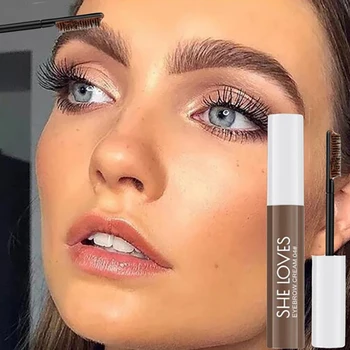 

Tattoo Eyebrow Liquid Brows Makeup Pigment Tint 5 Colors Long Lasting Natural Waterproof Dye Eyebrows Black Brown Eyes Cosmetics