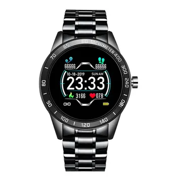 

Hot Steel Band Smart Watch Men Heart Rate Blood Pressure Monitor Sport Multifunction Mode Fitness Tracker Waterproof Smart Watch