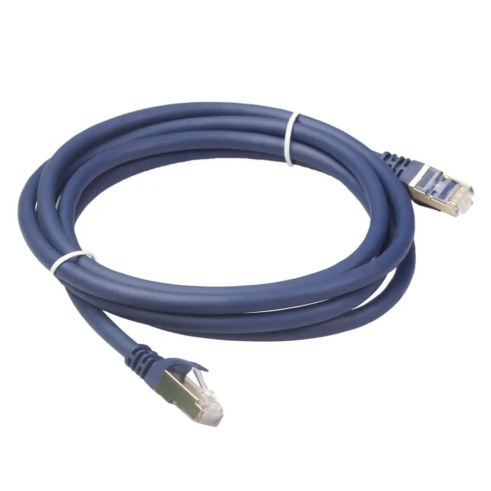 Cat8 Ethernet Cable RJ 45 Network Cable FTP Lan Cable Cat 7 RJ45 Patch Cord 40Gbps 5