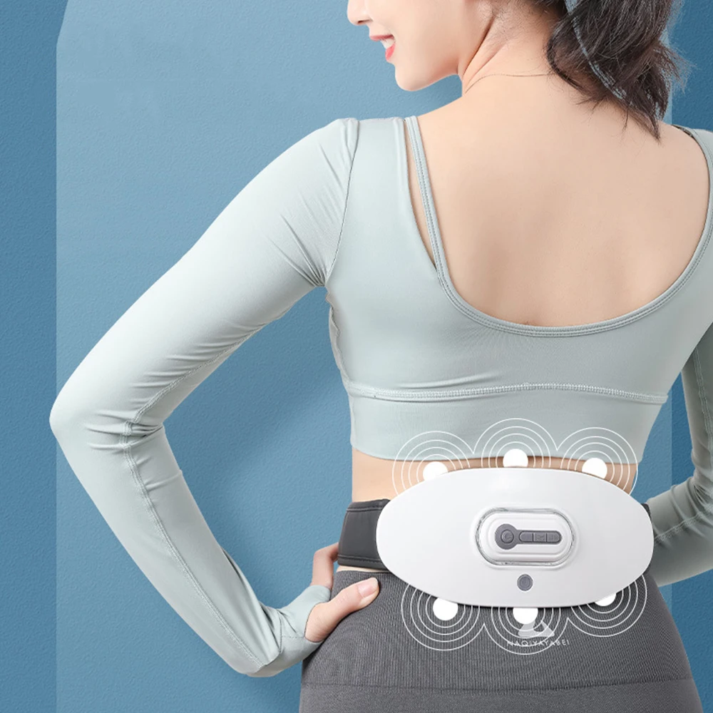 

EMS Waist Massager Slimming Abdomen Muscle Stimulator Electric Weight Loss Fat Burning Body Vibrating Lumbar Back Belt