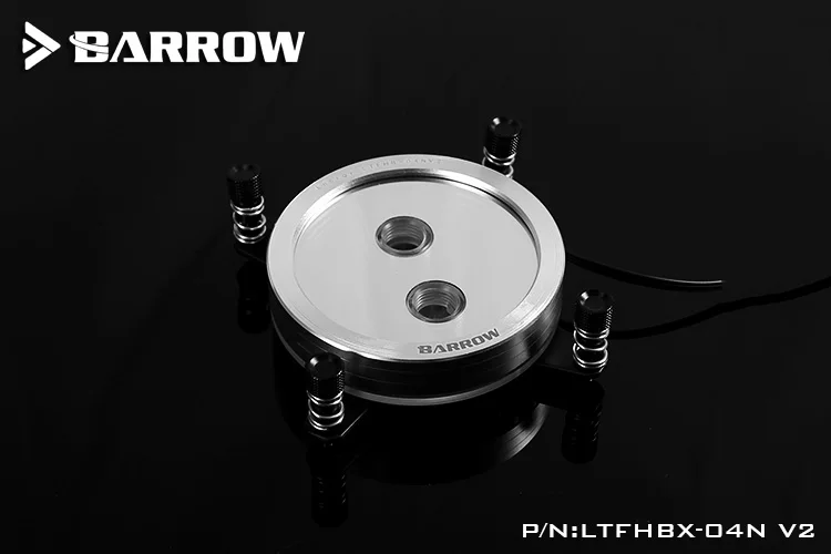 Курган LTFHBX-04N-V2, для Intel 2011/X99/X299 cpu водяные блоки Mirror Extreme, LRC RGB v2 акриловый микро водяное охлаждение