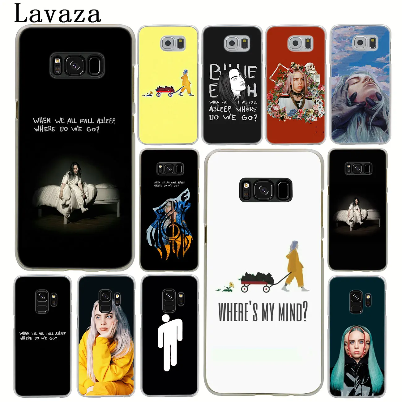 Lavaza Billie Eilish, где мы ходим жесткий чехол для телефона samsung Galaxy S10 E S8+ S9 Plus S6 S7 Edge S10E чехол
