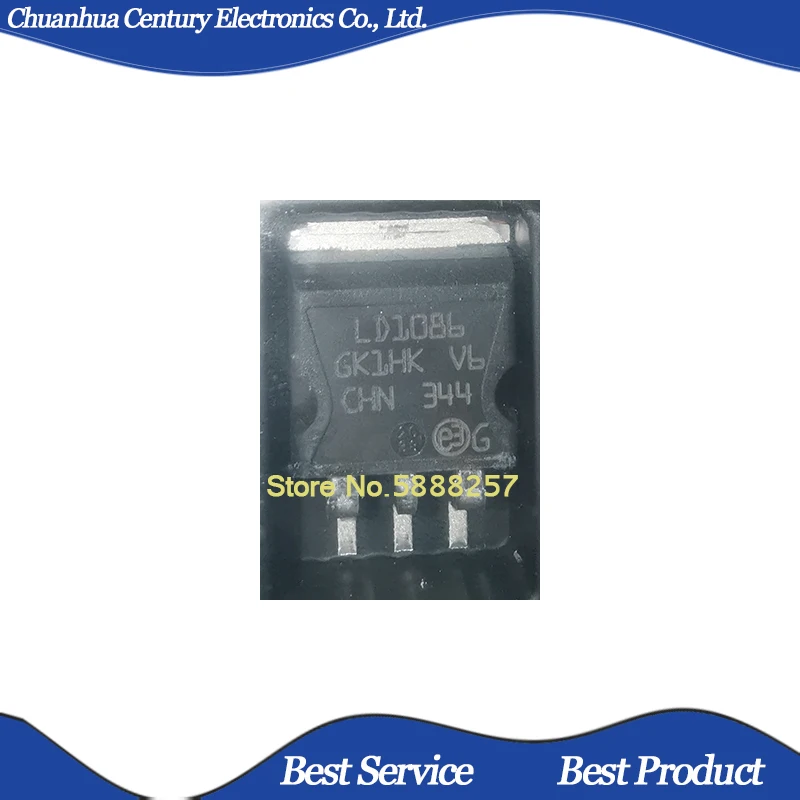 

10 Pcs/Lot LD1086D2MTR LD1086 TO263 New and Original In Stock