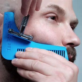 

Perfect Lines Symmetry Beard Shaping Shaving Tool Comb X7JA