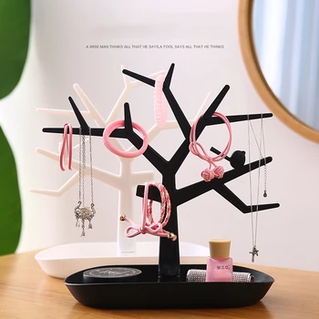 

AIBODUO fashio creative keys storage shelf treelike earrings hanger bracelet organizer display stand rack Furnishing articles