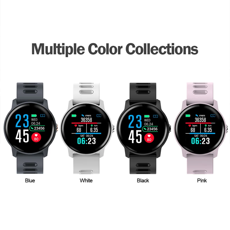 Najtaniej SENBONO S08 inteligentny zegarek Ip68 wodoodporny tętno inteligentny zegarek do monitorowania smartwatch bluetooth monitor aktywności fizycznej zespół
