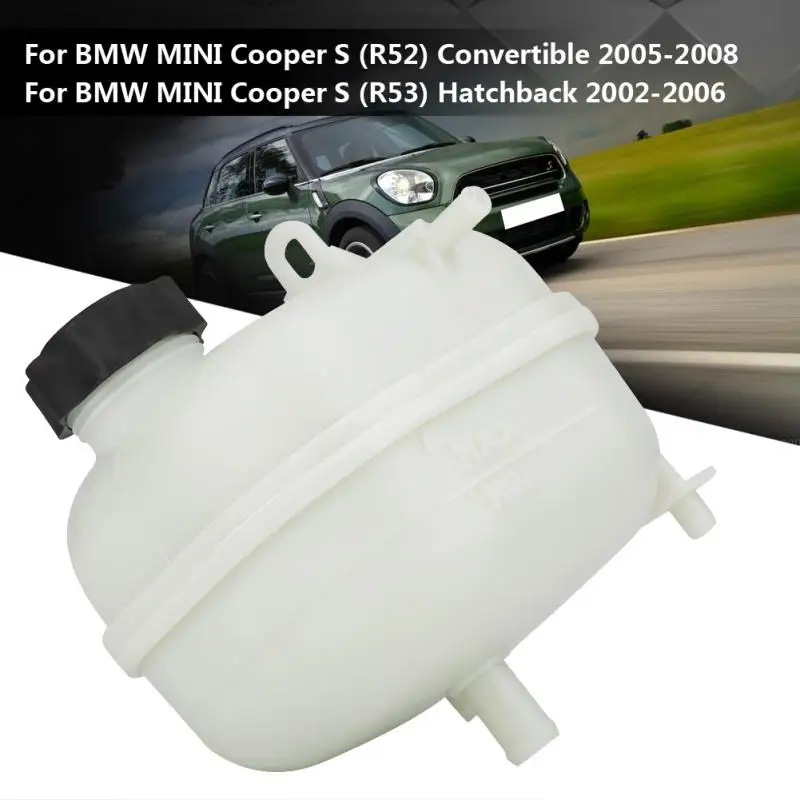 

Car Engine Expansion Tank Header Bottle Expansion Fuel Tanks with Cap for BMW MINI R52 R53 COOPER S 17137529273