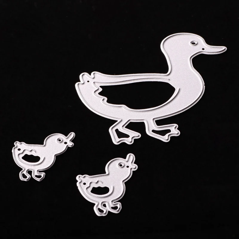 3 шт./компл.! Вырубные штампы Love Duck Family альбом для карт рельефное ремесло Новое