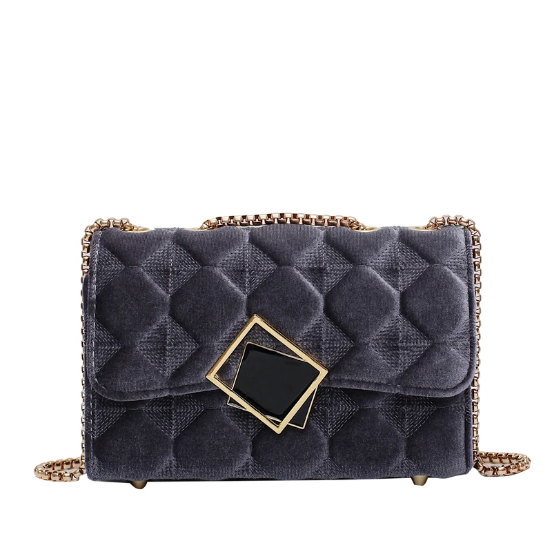 

new bags for women 2019 luxury handbags women bags designer High Quality velvet Shoulder bag Messenger bag candy color handbag