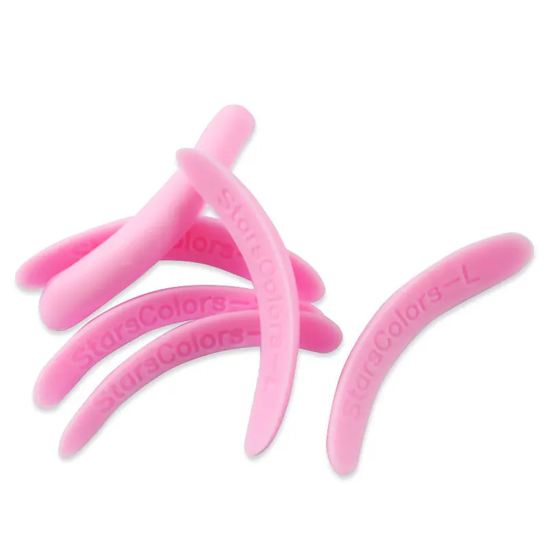 3pairs Eyelash Perm Silicone Pad Recycling Lashes Rods Shield lifting 3D Eyelash Curler Makeup Accessories Applicator Tool eyelash curler