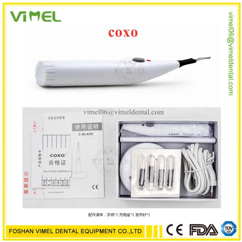 

COXO Oral Dental Gutta Percha Tooth Gum Cutter Breaker Cutter with 4 tips