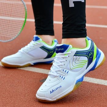 

2019 New Badminton Shoes for Couples Designer Sport Sneakers Men Women Light Badminton Sneaker Children Indoor Gym Shoes Couples