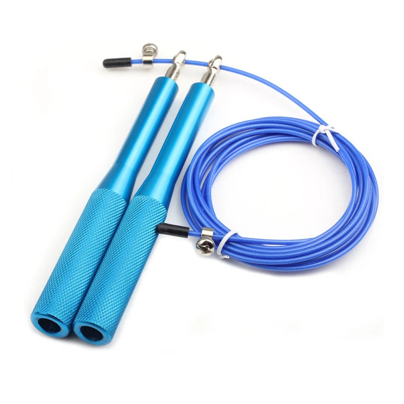 Hot Jump Rope Wire Ropes 3 Meters Adjustable Speed Skipping For Gym Workout Fitness Equipment Fit Exercise Competition | Спорт и