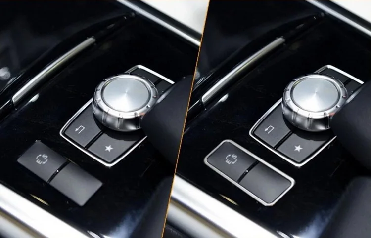 

Для B/enz E Class E260L E300L 2010-2015 алюминиевый интерьер ES модель крышка переключателей панели управления декоративная отделка Стайлинг автомобиля