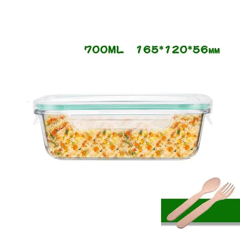 MODEL B Saladeira салат резак лапша Ramen обеденный набор фрукты Ланчбокс стекло столовые приборы столовая посуда бар Frutero кухонная миска - Цвет: MODEL B