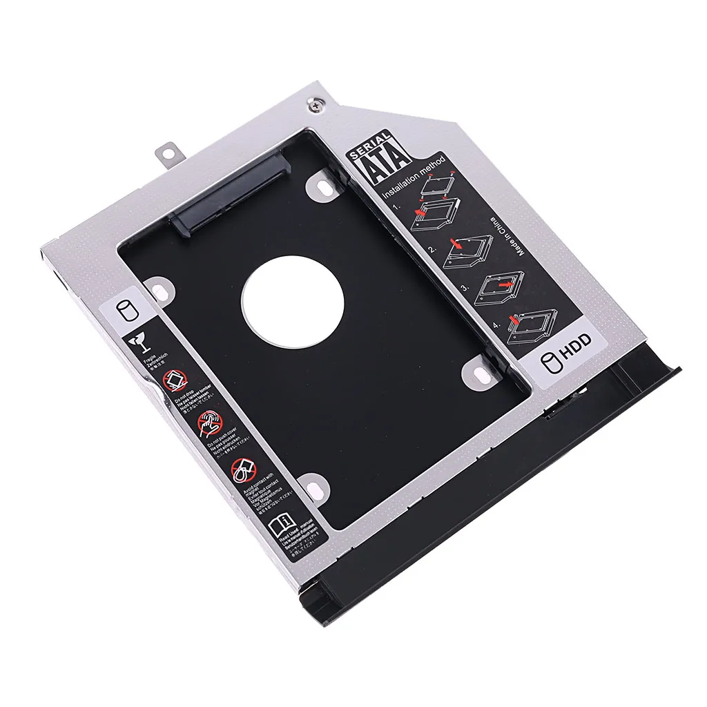 New 2nd SSD HHD Hard Drive Caddy Tray Bracket for Lenovo Ideapad 320 320C 520 330 330-14/15/17 Au08 19