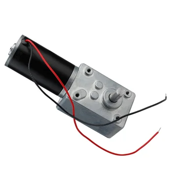 

Double Shaft Dc Motor Reduction Motor Worm Reducer Motor With Self Lock Gear Reduction Ratio1:36 Electronice Tool Part 12v110rpm