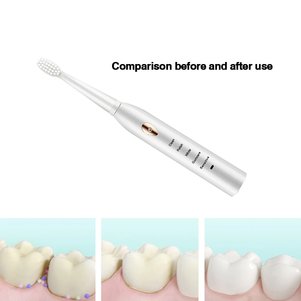 5-mode Electric Toothbrush Home Travel Oral Care Rechargeable Waterproof Electric Tooth Brush Bathroom Supplies 5-mode Electric Toothbrush Home Travel Oral Care Rechargeable Waterproof Electric Tooth Brush Bathroom Supplies