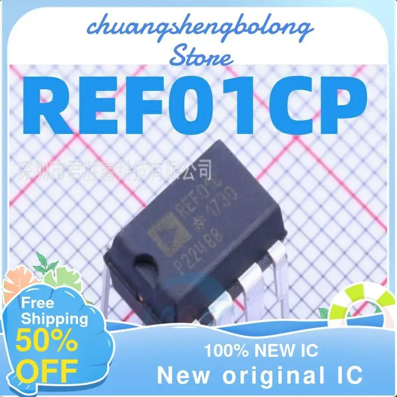

5 шт., новый оригинальный IC REF01CP REF01C REF01CPZ DIP-8