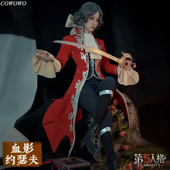 

Anime! Identity V Joseph Desaulniers Cameraman Blood Shadow New Skin Uniform Cosplay Costume Halloween Suit NEW Free Shipping