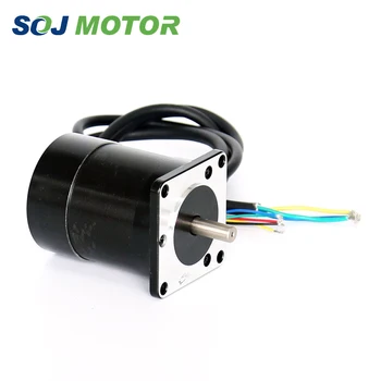 

SOJMOTOR57mm 24V70W Brushless DC Motor 3 Phase 8mm Round Shaft 57*57*55mm 0.22N.m 3000RPM BLDC Motor 24v bldc motor