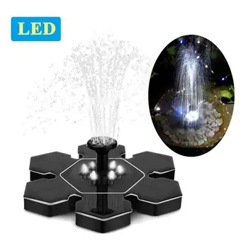 

Solar Water Fountain Power Garden Pond Decor Floating Fountain Freestanding Submersible Solar Panel Water Pump Kit Drop Shipping