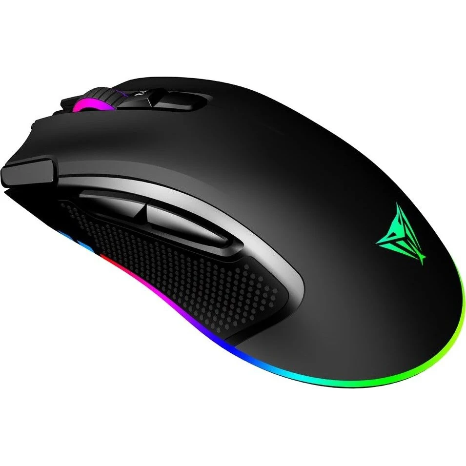 Мышь Patriot Viper V551 PV551OUXK оптическая, проводная, 6200 dpi, USB, подсветка RGB, черный