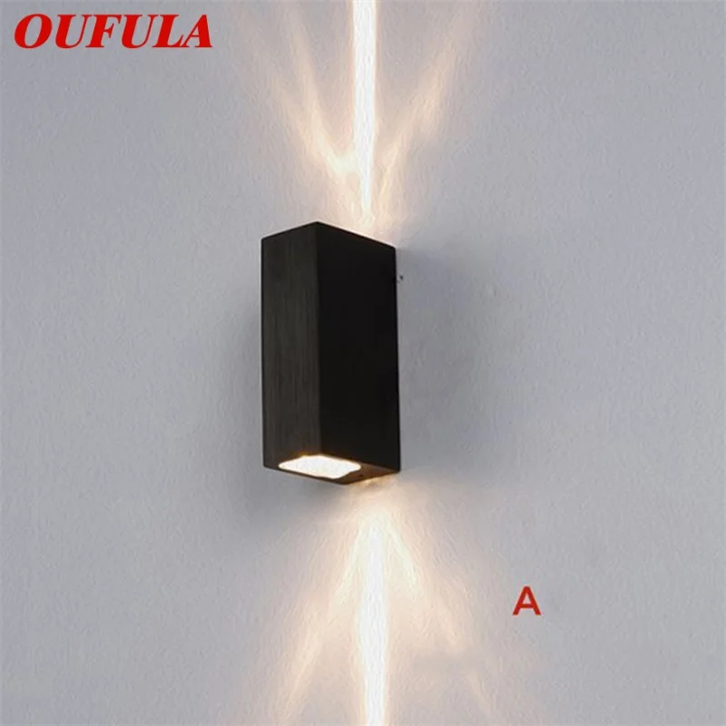 

OUFULA Outdoor Wall Light Sconces Waterproof LED Indoor Wall Lamp Creative Home Decorative For Aisle Corridor Porch