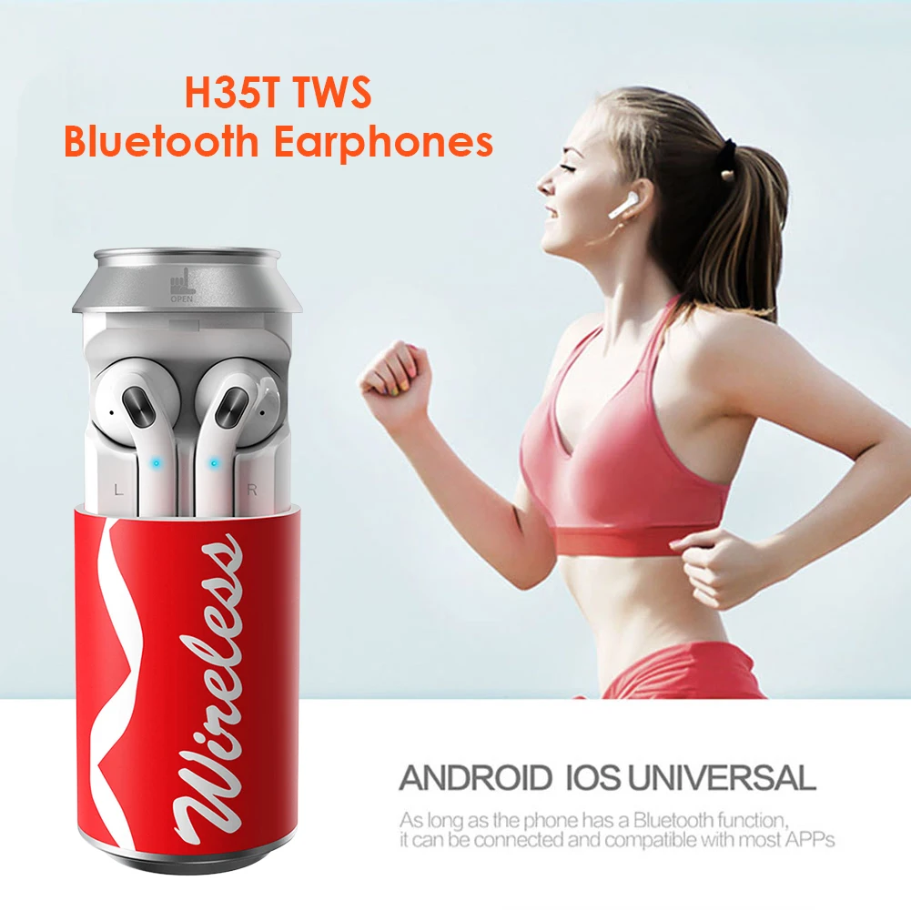 Tws Bluetooth наушники беспроводные смешные игровые 9D стерео спортивные с микрофоном