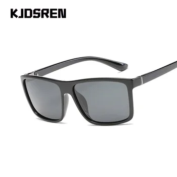 

Fashion Sunglasses Men Anti-Reflective Sunglasses Men Driving Mirrors Black Frame Eyewear Male Sun Glasses UV400