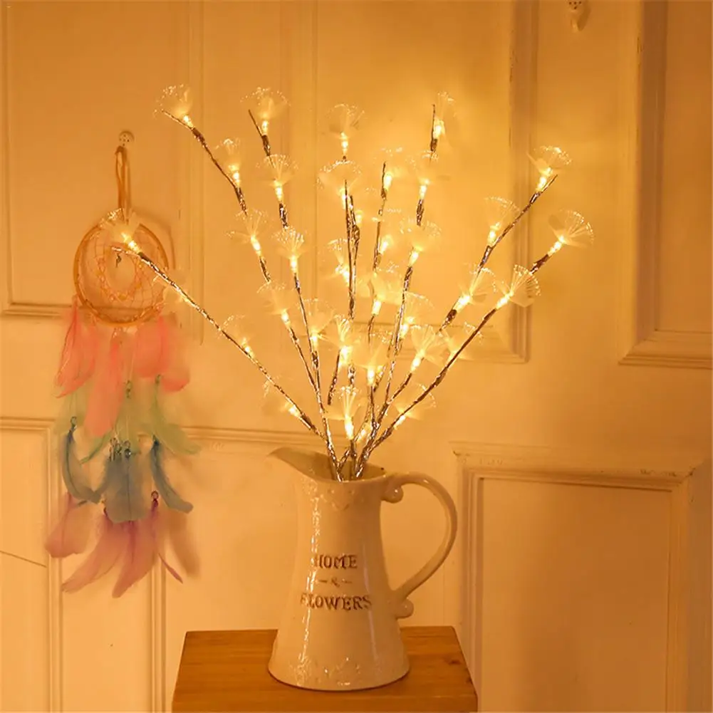 

LED Tree Branch Vase Light Romantic Night Lamp Bedroom Wedding Christmas Decoration Novelty Lamp