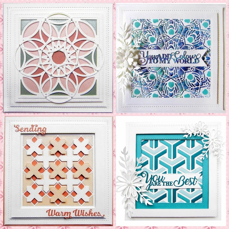 

Special Best Seller Irregular Decora Frame Metal Cutting Dies Scrapbooking Album Paper DIY Cards Crafts Embossing Dies New 2019