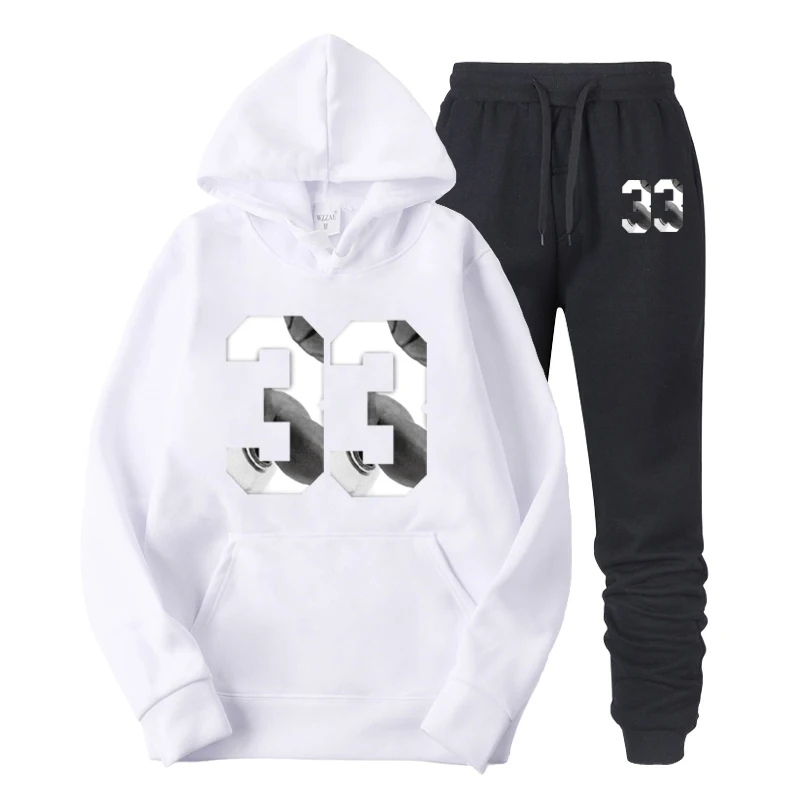 

2019 brandColor letter 33 American movie Hoodies Fashion Men Hoody Fleece hooded Sweatshirt Sportswear Streetwear