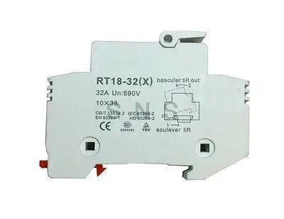 Miro RT18-32(X) цилиндрические держатели предохранителей 10*38 32Amp 690VAC