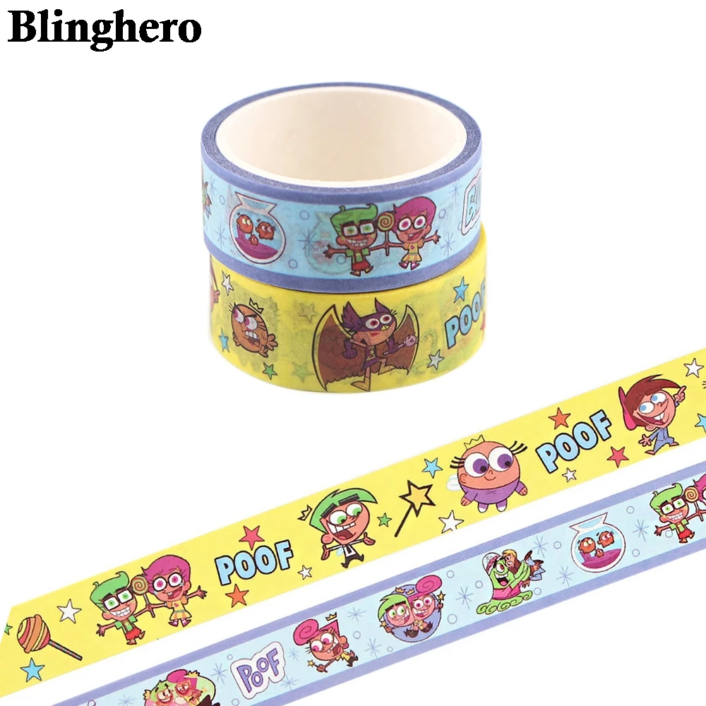 CA1490 кавайная мультяшная декоративная лента бумажная Васи креативная