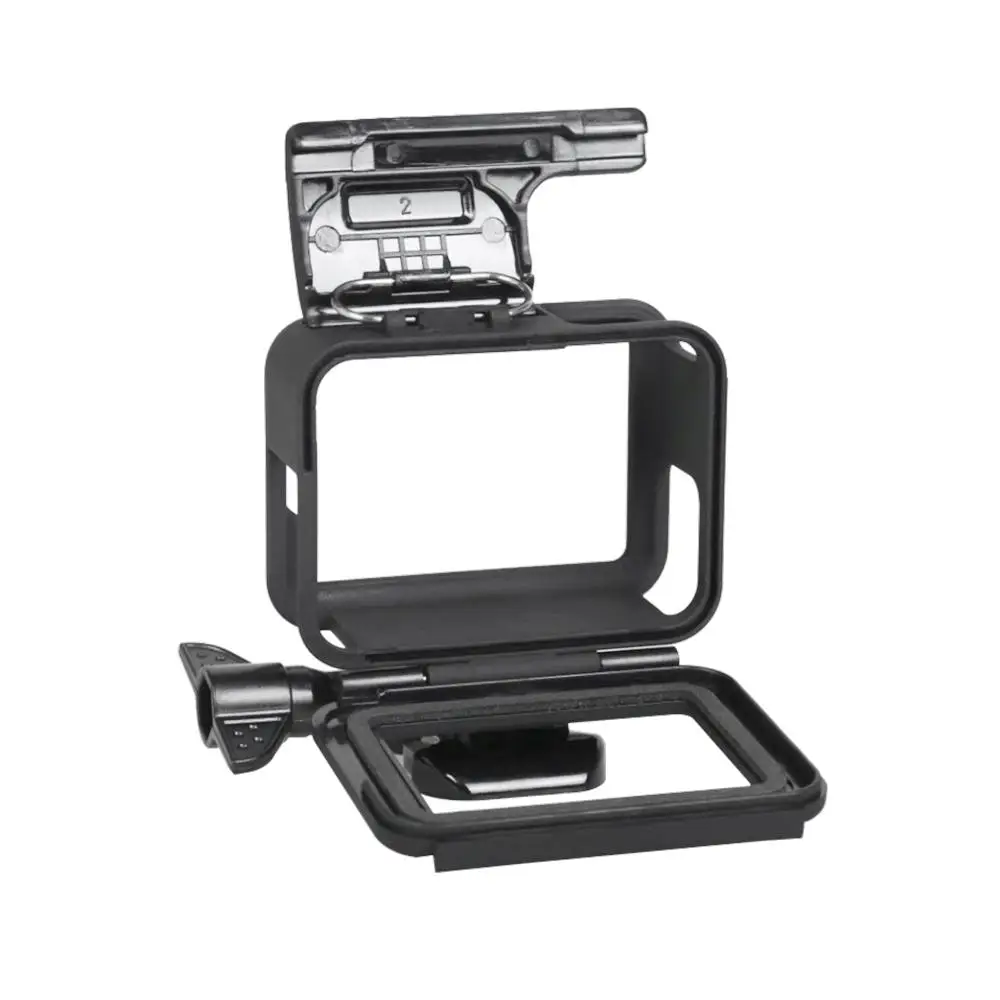 EastVita Пластик рамка чехол для Gopro Hero 5/6/7 черный Камера Вертикальная защита Спортивная Камера Портативный Стандартный крышка