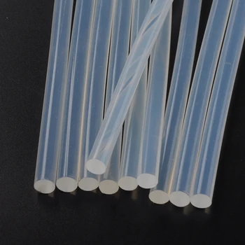 

10PCS 7x100mm/190mm Clear Hot Melt Glue Sticks For Electric Glue Gun Car Audio Craft Repair General Purpose Adhesive#734