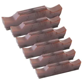 

MGGN 10PCS Top-quality Tungsten Carbide Insert Good Toughness Grooving Parting Turning Lathe Tool Solid Good Performance Blade