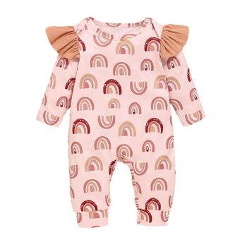 

Newborn Infant Baby Girl Boy Footed Sleeper Romper Headband Clothes Outfits Set winter romper jumpsuit mamelucos invierno#1