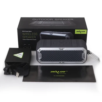 

Portable Wireless Bluetooth Speakers Power Bank Dual Drivers Subwoofer Support TF card,Aux