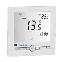 Wi-Fi комнатный термостат для контроля температуры панель lcd сенсорный большой экран приложение управление мобильным телефоном подогрев пола термостат