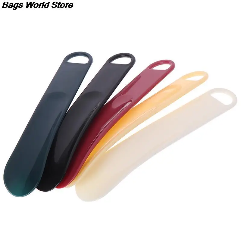 

20cm 1PCS Shoe Horns Professional Plastick Shoe Horn Spoon Shape Shoehorn Shoe Lifter Flexible Sturdy Slip