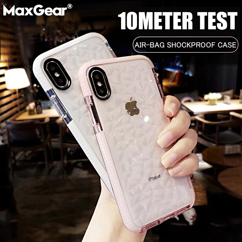 Противоударный бампер рамка Алмазный чехол для телефона iPhone 11 11Pro Max XR X XS 8 7 6 6S Plus 7P