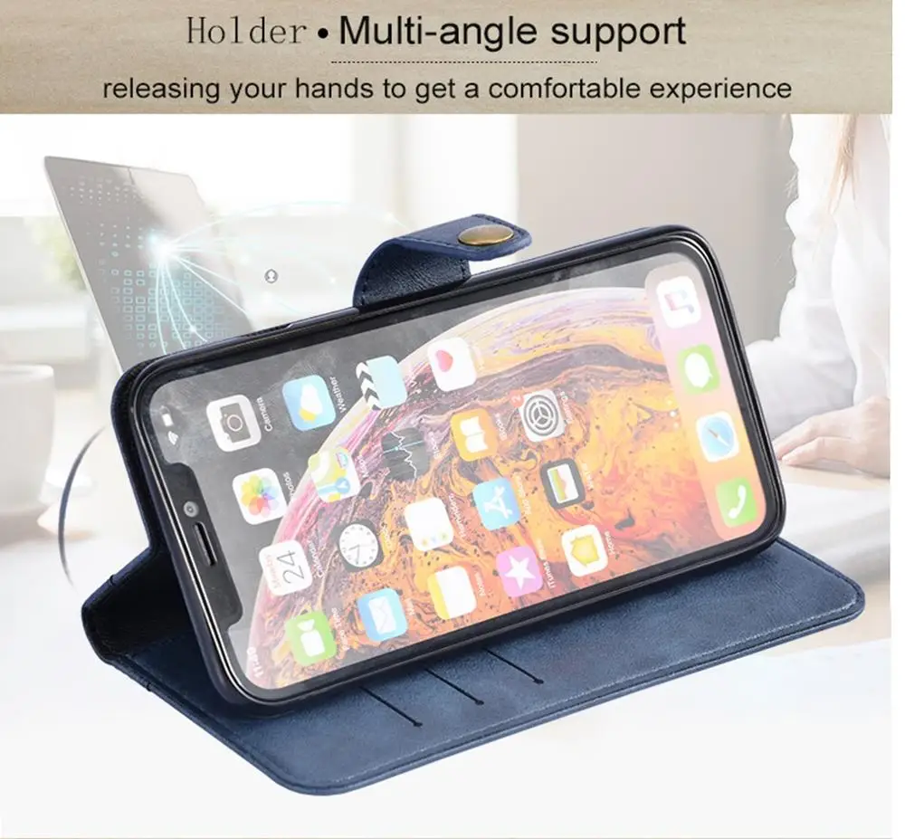  Phone Case for MEIZU MX4Card Slots StandRetro DesignMagnetic Fip Leather Phone CoverMEIZU MX4 Case
