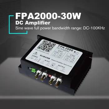 

30W Signal Booster Dual-channel DC Power Amplifier For Arbitrary Waveform Function Signal Generators US