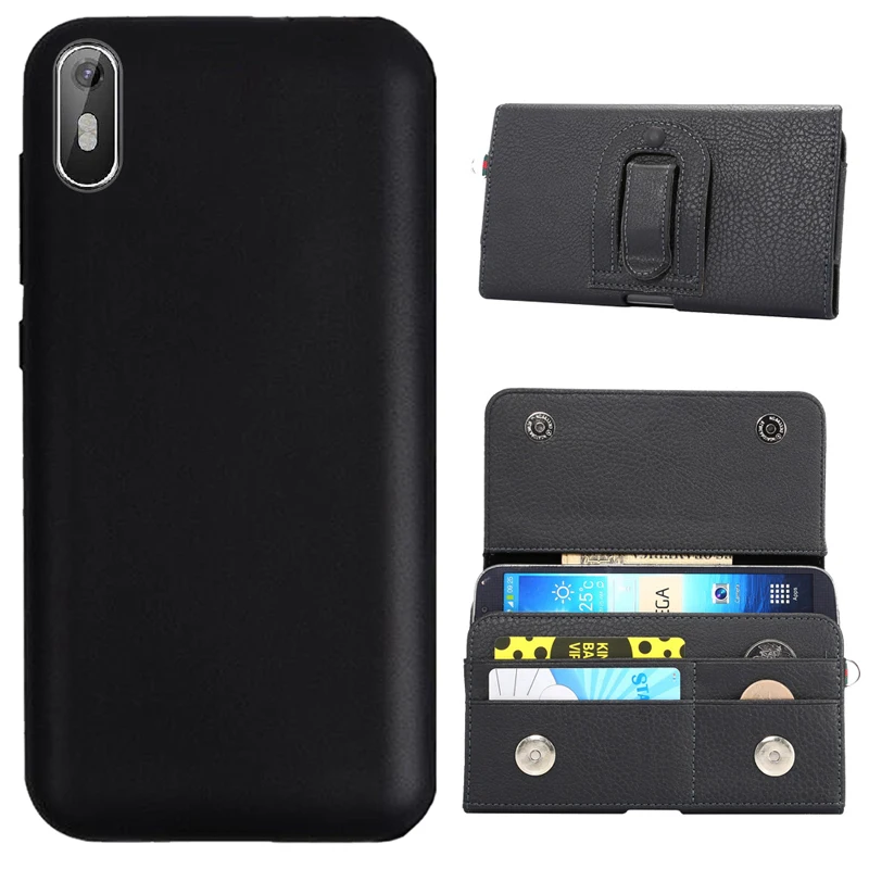 iTien Durable TPU Silicone Protect High quality Clip Leather Cover Phone Case For Cubot J5 5.5 inch Pouch Shell Wallet Etui Skin | Мобильные