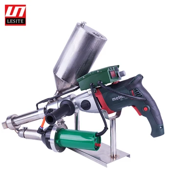 Günstig Kunststoff Pellet Extruder Gun Trichter Schweißen Gun Granulat Extrusion Schweißer Maschine Heißer Luft Kunststoff Schweißer LST620