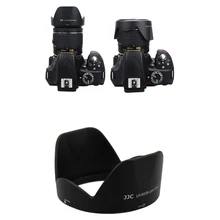 Lenes аксессуары 55 мм бленда объектива камеры для Nikon D3300 D5300 D3400 D5600 D3500 AF-P 18-55 мм винтовое крепление в форме цветка