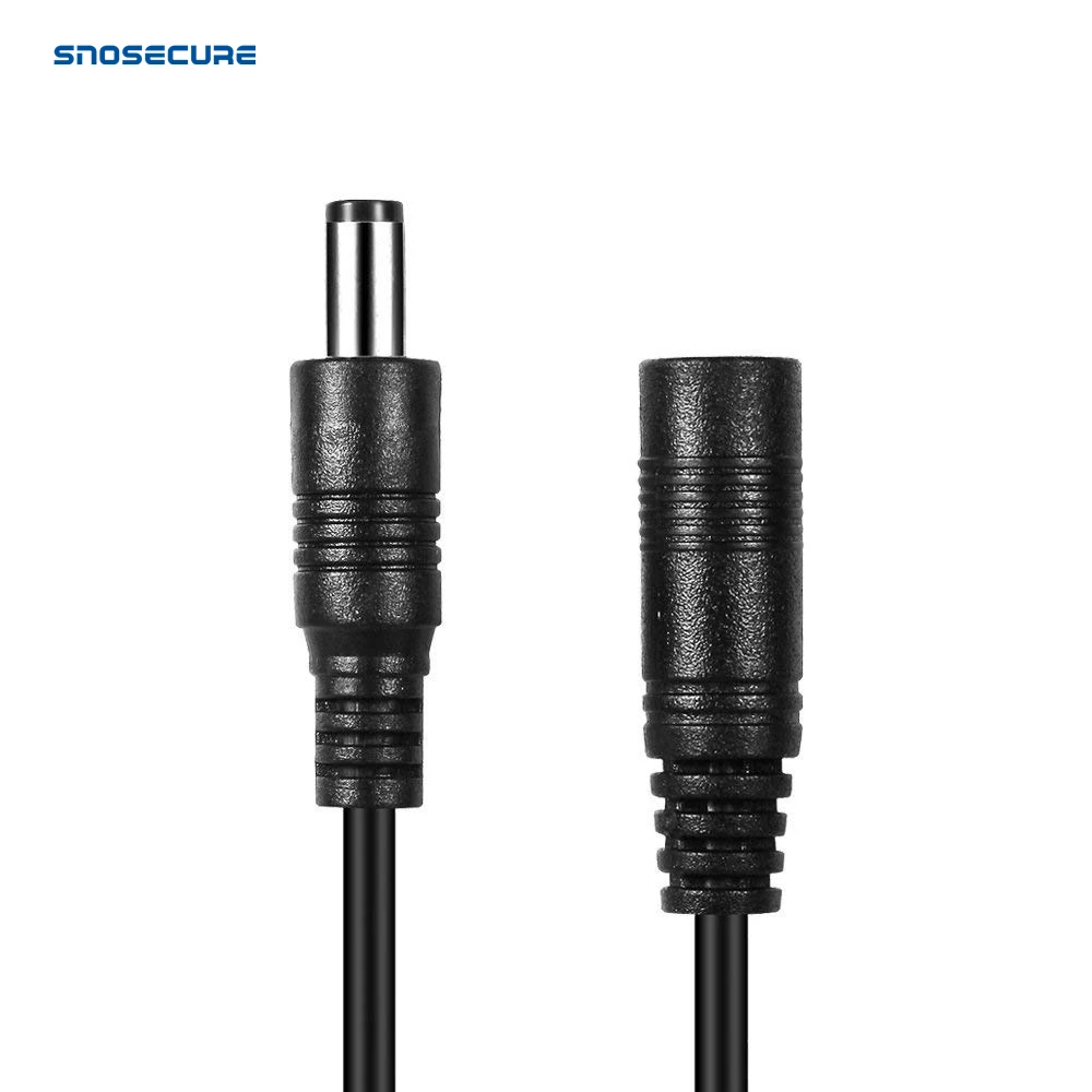 SNOSECURE 12V DC Power Cord 5.5*2.1mm Male Female Power Adapter Extension Cable 3m 5m 10m CCTV Extend Wire For Home Appliance